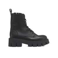 Cizme Combat boots in smooth leather Femei