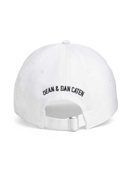 Sepci DSQUARED2 DSQUARED2 Baseball Cap Accessories WHITE Barbati (BM 16743111) 2