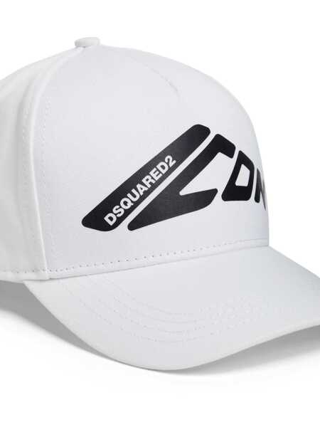 Sepci DSQUARED2 DSQUARED2 Baseball Cap Accessories WHITE Barbati (BM 16743111) 3