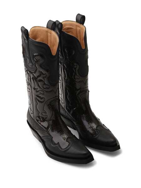 Bocanci Ganni Ganni Boots Black Femei (BM 16744383) 2