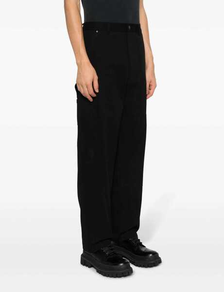 Pantaloni casual Moncler Cotton Pants BLACK Barbati (BM 16744755) 3
