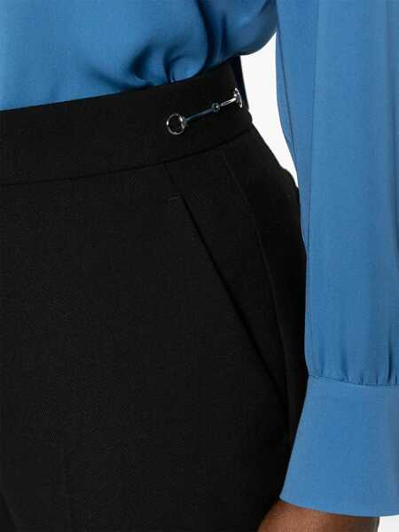 Pantaloni casual Gucci Wool Pants BLACK Femei (BM 16744779) 5