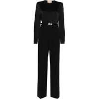 Salopete Viscose Jumpsuit With Belt Femei