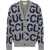 Gucci Cardigan With Gucci Inlay GREY