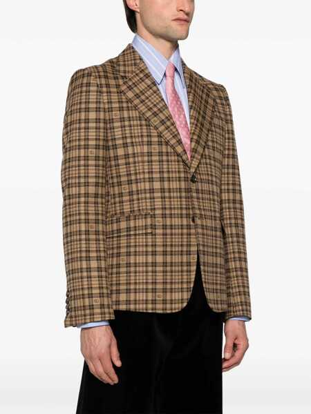 Sacouri office Gucci Jacket With Double G BEIGE Barbati (BM 16744815) 3