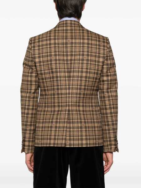 Sacouri office Gucci Jacket With Double G BEIGE Barbati (BM 16744815) 4