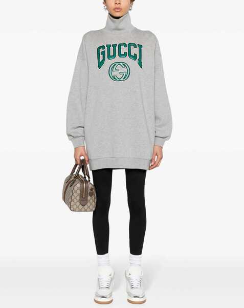 Bluze de trening Gucci Sweatshirt With Embroidery GREY Femei (BM 16744851) 2