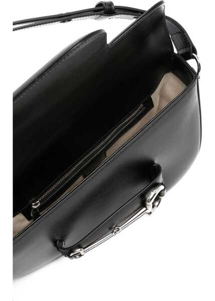 Genti de mana Gucci Shoulder Bag Gucci Horsebit 1955 Small Size BLACK Femei (BM 16744860) 4