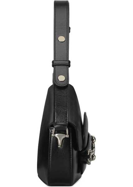 Genti de mana Gucci Shoulder Bag Gucci Horsebit 1955 Small Size BLACK Femei (BM 16744860) 5