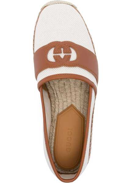 Sneakers Gucci Espadrilles With Cross Gg BROWN Barbati (BM 16744875) 4