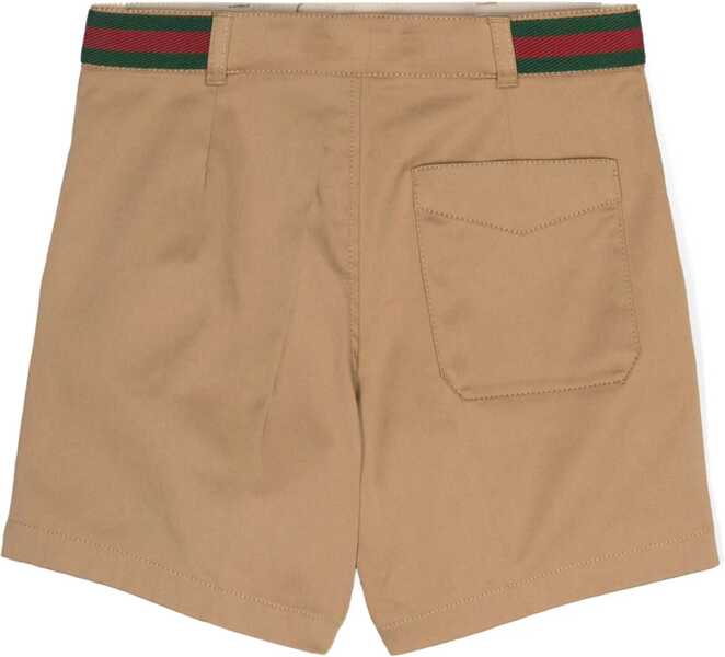 Pantaloni scurti Gucci J Bermuda Str Gabardine W/Rib MULTICOLOUR Baieti (BM 16744881) 2