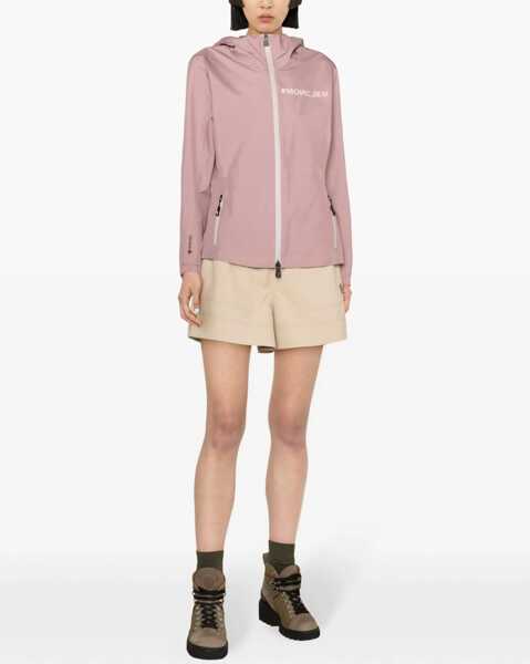 Pantaloni scurti Moncler Grenoble Bermuda With Logo BEIGE Femei (BM 16744911) 2