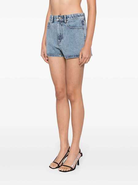 Pantaloni casual Alexander Wang Alexander Wang Shorts BLUE Femei (BM 16745258) 3