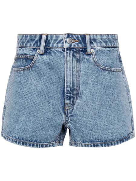 Pantaloni casual Alexander Wang Alexander Wang Shorts BLUE Femei (BM 16745258) 1