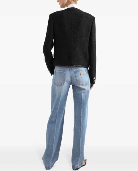 Blugi Dolce & Gabbana Wide-Leg Jeans LIGHT BLUE Femei (BM 16747731) 3