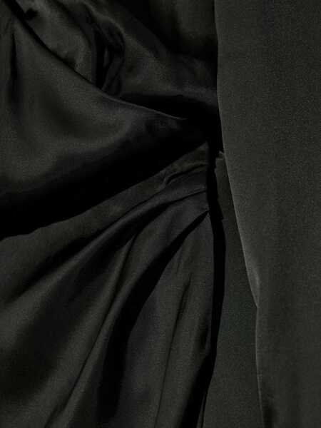 Rochii elegante THE ATTICO Long Shirt Dress BLACK Femei (BM 16747743) 5