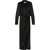 THE ATTICO Long Shirt Dress BLACK