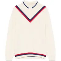 Tricouri Polo J L/S Polo Neck Wo Cable And/ White/Blue/Red Fete