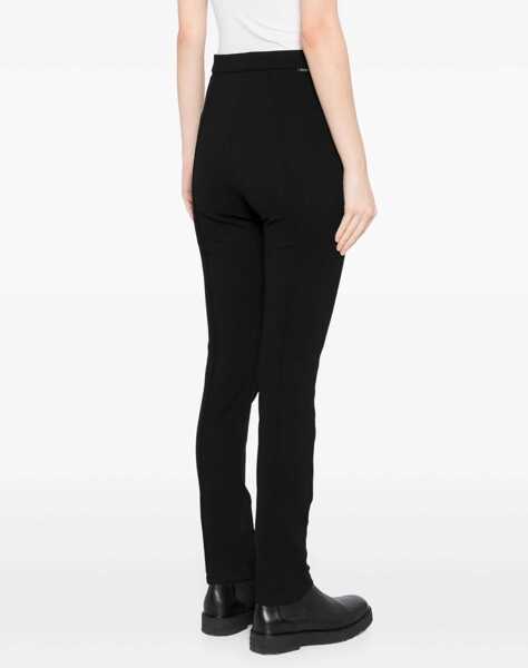 Pantaloni casual Moncler Pants With Logo BLACK Femei (BM 16748046) 4