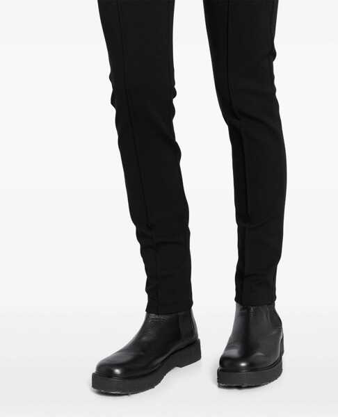 Pantaloni casual Moncler Pants With Logo BLACK Femei (BM 16748046) 5