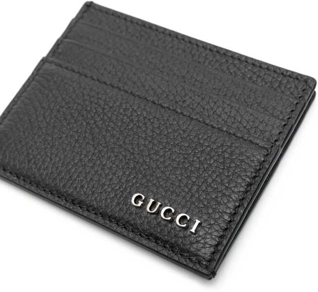 Portofele Gucci Card Holder With Logo BLACK Barbati (BM 16748091) 3