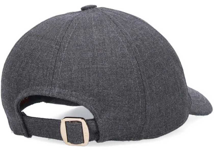 Sepci Gucci Baseball Hat With Web Band GREY Barbati (BM 16748118) 2