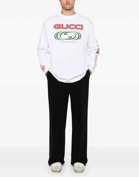 Tricouri Gucci Jersey T-Shirt WHITE Barbati (BM 16748127) 2