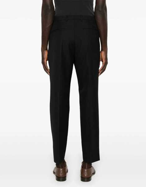 Pantaloni casual Gucci Wool Blend Twill Pants BLACK Barbati (BM 16748142) 4