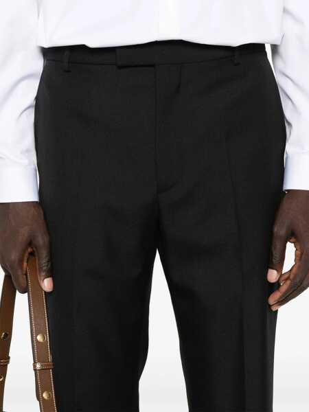 Pantaloni casual Gucci Wool Blend Twill Pants BLACK Barbati (BM 16748142) 5
