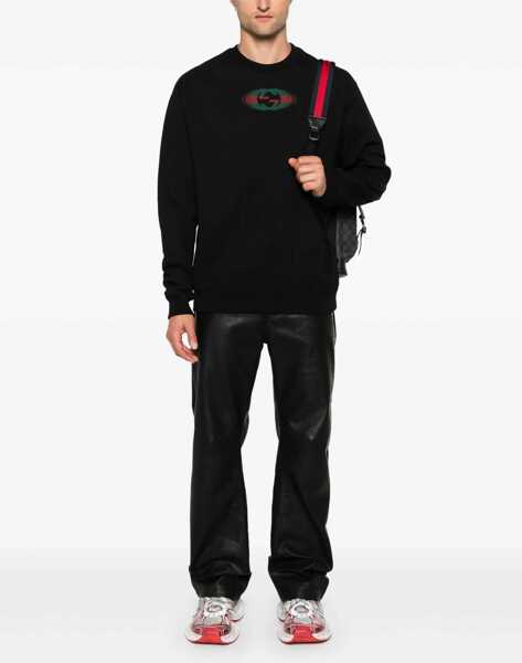Bluze de trening Gucci Jersey Sweatshirt BLACK Barbati (BM 16748151) 2
