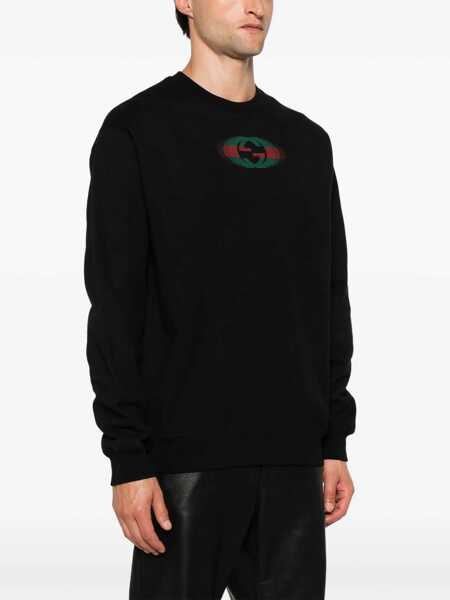 Bluze de trening Gucci Jersey Sweatshirt BLACK Barbati (BM 16748151) 3