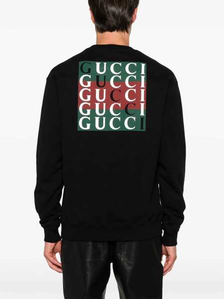 Bluze de trening Gucci Jersey Sweatshirt BLACK Barbati (BM 16748151) 4