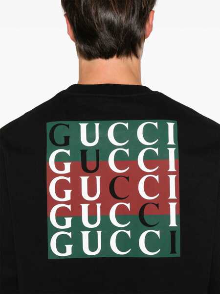 Bluze de trening Gucci Jersey Sweatshirt BLACK Barbati (BM 16748151) 5