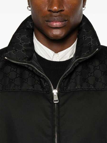 Veste casual Gucci Nylon Gg Vest BLACK Barbati (BM 16748154) 5