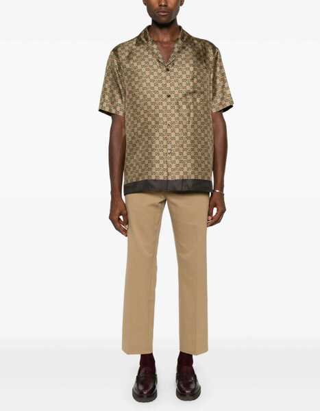 Pantaloni casual Gucci Cotton Pants BEIGE Barbati (BM 16748205) 2