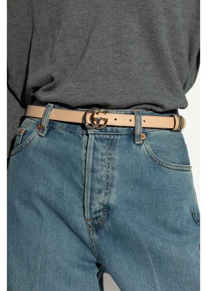 Curele Gucci Gg Marmont Reversible Belt BROWN Femei (BM 16748220) 3