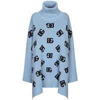 Pulovere Dolce & Gabbana Poncho With Dg Logo Femei