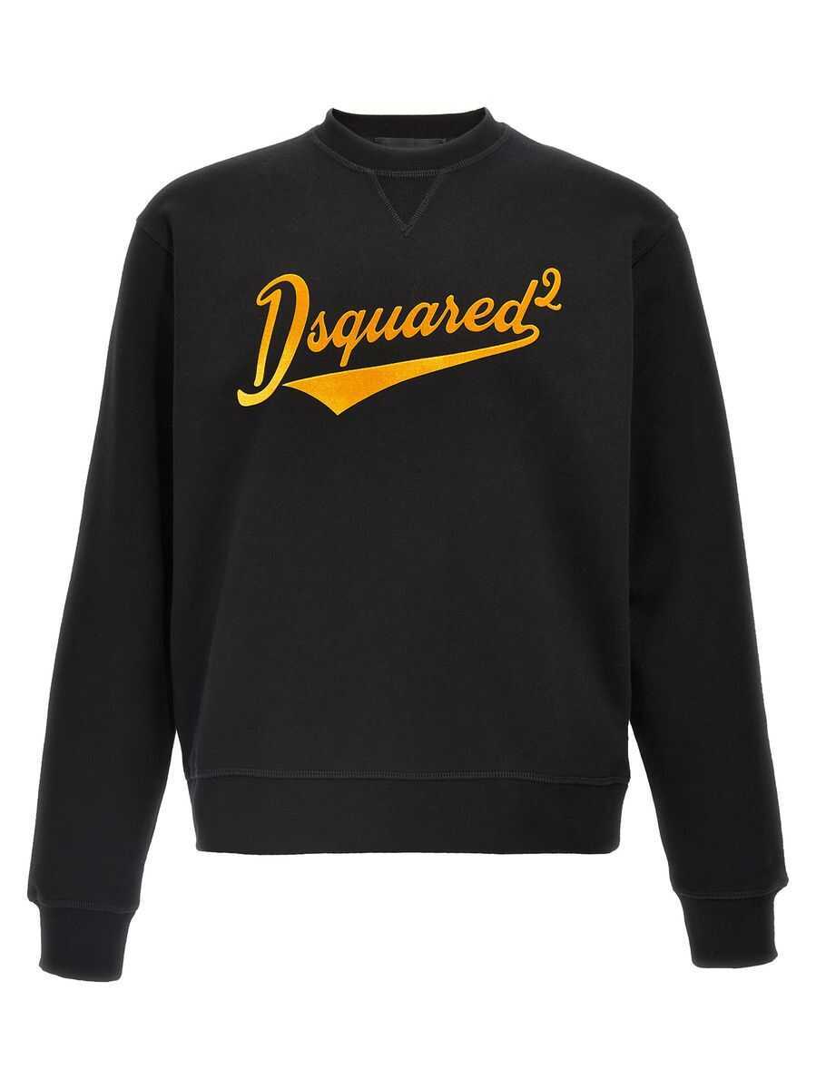 Pulovere DSQUARED2 DSQUARED2 Cool Fit Sweatshirt Black Barbati (BM 16749359) 1