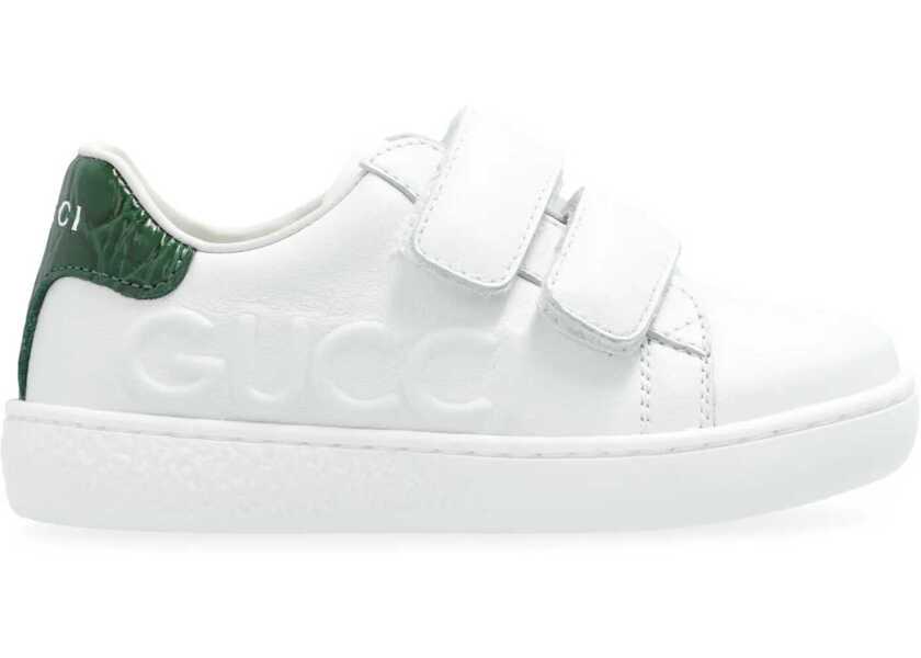 Sneakers Gucci Sneaker Leather, L.s. Vit.na.t/Gr.whi/Gre.ac MULTICOLOUR Baieti (BM 16749483) 2
