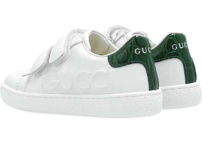 Sneakers Gucci Sneaker Leather, L.s. Vit.na.t/Gr.whi/Gre.ac MULTICOLOUR Baieti (BM 16749483) 3