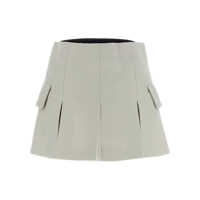 Pantaloni casual Sacai Dama - Pantaloni casual Sacai Sacai Melton Skort GRAY Femei (BM 16749743) - B-mall.ro