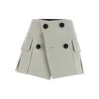 Pantaloni casual Sacai 'Melton' Skort Femei