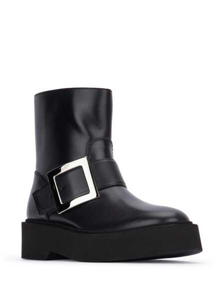 Bocanci Roger Vivier Roger Vivier Boots Black Femei (BM 16750769) 2