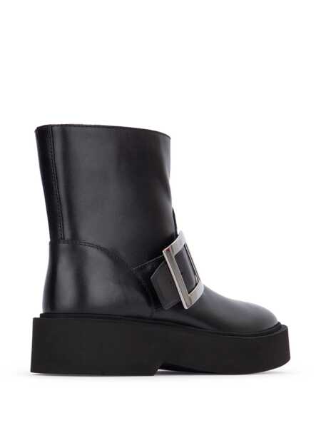 Bocanci Roger Vivier Roger Vivier Boots Black Femei (BM 16750769) 3