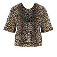 Topuri Dama pagina 84 - Bluze Ganni Ganni Leopard Blouse MULTICOLOR Femei (BM 16750970) - B-mall.ro