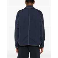 Geci Thom Browne pentru Barbati - Paltoane Thom Browne Thom Browne Coats BLUE Barbati (BM 16757123) - B-mall.ro