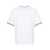 Thom Browne White Crewneck T-Shirt With Rwb Detail On Neck And Sleeve In Cotton Man WHITE