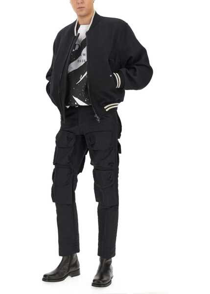 Tricouri Dries Van Noten Logo Print T-Shirt WHITE Barbati (BM 16758372) 2