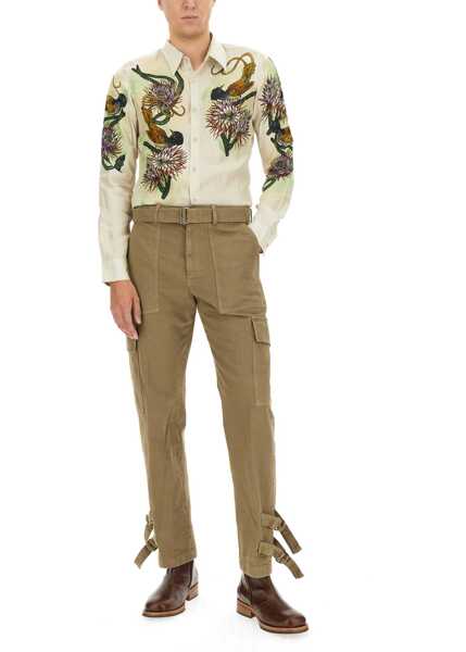 Camasi casual Dries Van Noten Printed Shirt POWDER Barbati (BM 16758378) 2