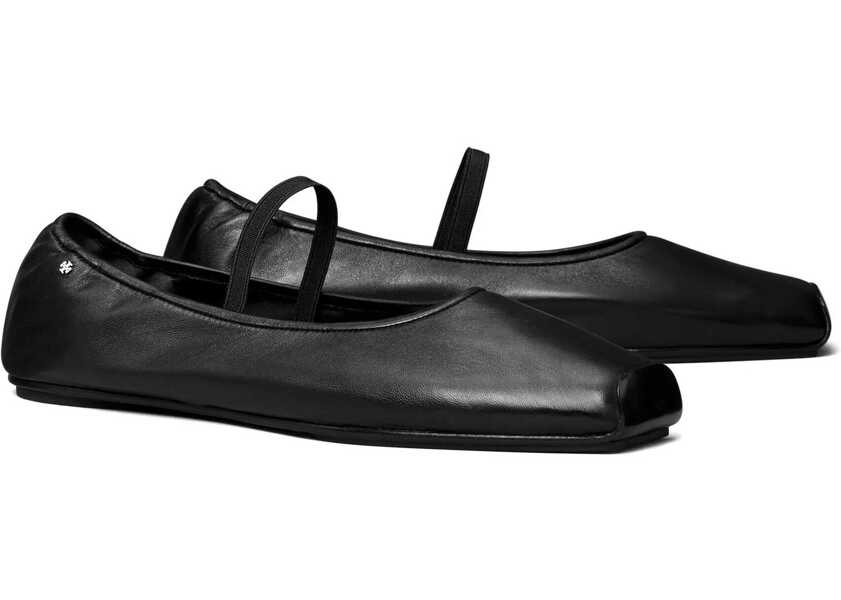 Balerini Tory Burch Ballerina Runway BLACK Femei (BM 16758390) 2